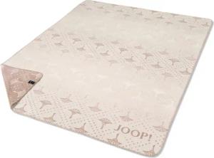 Wohndecke JOOP! Wohndecke Cornflower Charm oder Spirit Kollektion 2025, JOOP!, Zierstich, JOOP! Logo