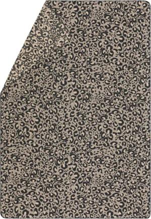 Wohndecke Silvretta 'Leo' 140 x 200 cm Anthrazit, DAVID FUSSENEGGER