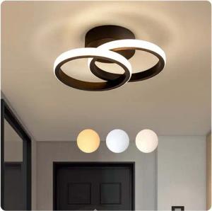 wohnTRAUM24 Deckenleuchte LED Deckenleuchten Dimmbar deckenlampen 3-Farbige 22W 3000-6000k, LED fest integriert, Kaltweiß/Naturweiß/Warmweiß