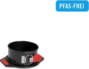 WOLL Springform Woll Let's bake! Kuchenform, Backform, rund, (1-tlg), mit Antihaftversiegelung und integrierten Silikongriffen, PFAS-Frei