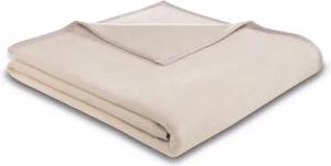 Wolldecke Kuscheldecke Wohndecke 130 x 150 Zierstich Sand-Natur, JOOP!, Wohndecke Tagesdecke Kuscheldecke