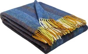 Wolldecke "TIROL M" 100 % Wolle, 140 x 200 cm in versch. Farben, STTS