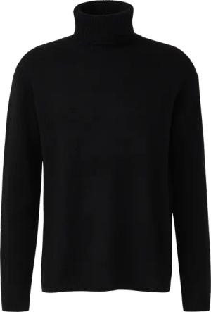 Wollmix-Pullover mit Rollkragen