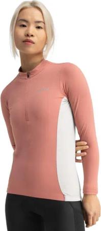 Women Cycling 's long sleeve gravel jersey GM3 Hokkaido Coral
