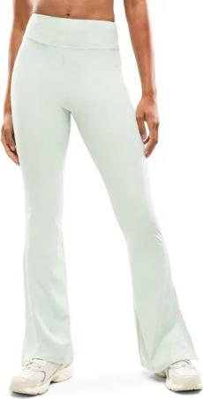 Women Fitness ’s full-length flared workout leggings Icardi Green Green