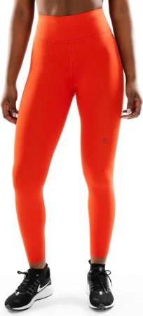 Women Fitness 's laser cut workout leggings Pyro Red