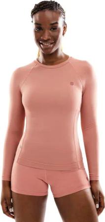 Women Fitness 's training long sleeve t-shirt Poise Coral