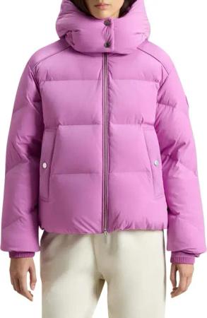 Woolrich - Alsea Short Down Puffer Jacket Liatris - Größe S - bunt
