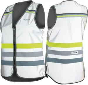 WOWOW Damen-Sicherheitsweste Lucy Full Reflective, weiß