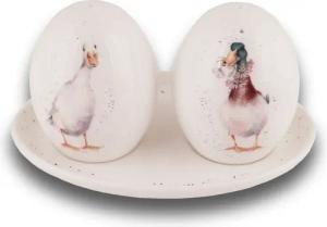Wrendale Salz- / Pfefferstreuer Wrendale Designs Salz- & Pfeffer Set Enten mit Servier-Tablett, (Stück)