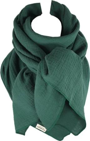 wundabaa Modetuch Halstuch Musselin grün in Farbvarianten, unifarben