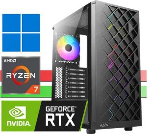 X-HARDWARE X-Gaming Computer 5700X, 32GB RAM, 1000GB SSD + bis zu 4TB HDD Gaming-PC (AMD Ryzen 7 5700X, Nvidia GeForce RTX 5060, 32 GB RAM, 0 GB HDD, 1000 GB SSD, Luftkühlung, Windows 11 Professional)