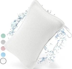 XDeer Nackenstützkissen Badewannenkissen mit Saugnäpfen,Badewannenkissen Nacken,Nackenkissen, Set, Badewanne,Badekissen für Badewanne,Kissen & Duschkissen Badewanne