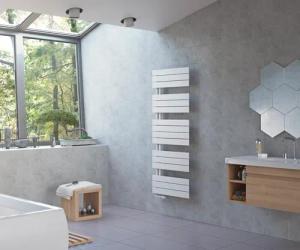 Ximax P2-Open Designheizkörper B 70 x H 149,5 x T 7,1 cm weiß + 5 cm Anschluss links