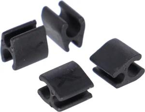 XLC Kabelclip für Di2 BR-X121 Ø2,5mm Kabel, Ø4mm Aussenhülle 4er Set