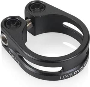 XLC Sattelklemme PC-A01 Ø 31,6mm schwarz