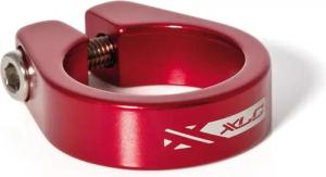 XLC Sattelstütz-Klemmring PC-B09 Ø 31,6mm, rot, Alu, mit Innensechskant