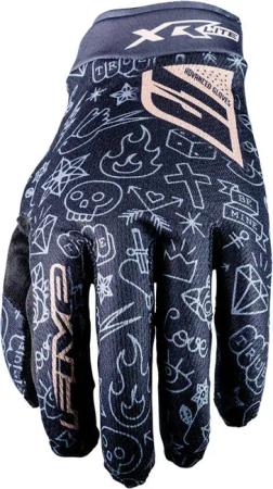 XR-LITE Handschuhe - TATTOO SCHWARZ/GOLD (schwarz/gold) - S/8