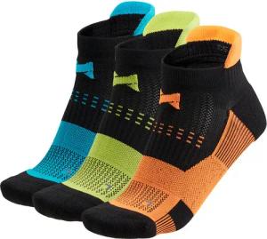 Xtreme – Fitness-Sneakersocken – Unisex – Multi Schwarz – 3 Paar –