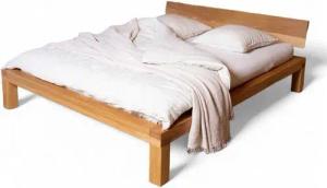 YAK holzraum Bett YARON aus Eiche Massivholz in Überlänge