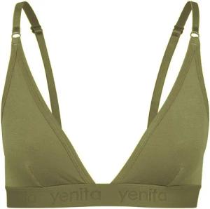 Yenita® Bustier Triangel BH aus Viskose ohne Bügel und elastischem Gummibund