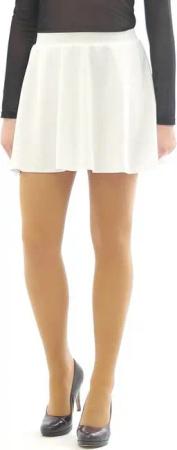 YESET Minirock Swing Rock Mini hohe Taille Falten-Rock Gummibund Skirt Minirock weiss Falten-Rock