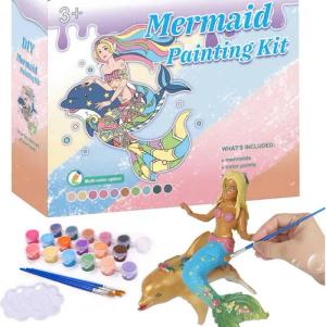 YI Kreativset Malen Meerjungfrau Spielzeug für Mädchen Kinder 4 - 9 Jahren