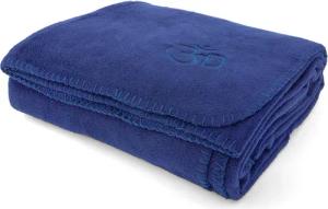 Yogadecke Asana Blanket, Fleece, dunkelblau