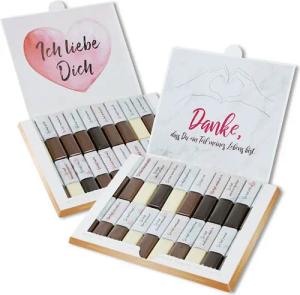 younikat Aufkleber Aufkleber passend für Merci Schokolade - Liebe & Freundschaft