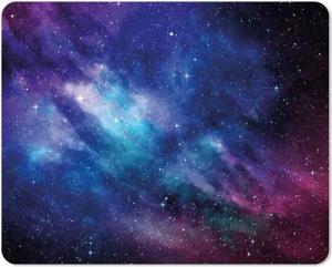 younikat Mauspad Mauspad mit Motiv – Universum Design 24 x 19 cm abwischbare Oberfläche