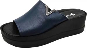Yu&Luk Pantolette Sommerschuh, Schlappen, Plateau, Sandale
