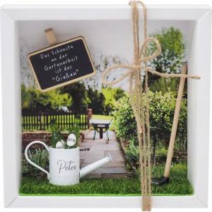 ZauberDeko Geschenkbox Geldgeschenk Personalisiert Vatertag Garten Bier Gutschein Garten