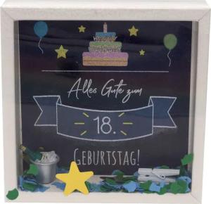 ZauberDeko Geschenkbox Geldgeschenk Verpackung Geburtstag 18 20 30 40 50 Happy Birthday Party