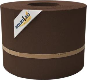 zaun zu® Sichtschutz PP für Doppelstabmatten Zaunblende Braun, 35m