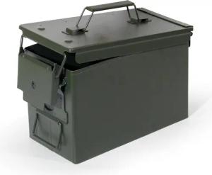 Zedelmaier Aufbewahrungsbox Munitionskiste, Ammo Box, Patronenbox, Aufbewahrungsbox für Lithiumbatterien, Munition
