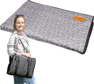 Zeltteppich Bredal - mit Softtouch-Polyester - wetterfest & wasserdicht