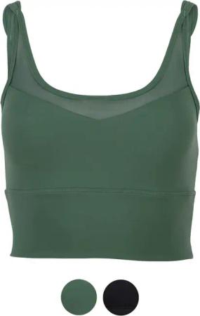ZENIA Yoga Sports Bra mallard green | M