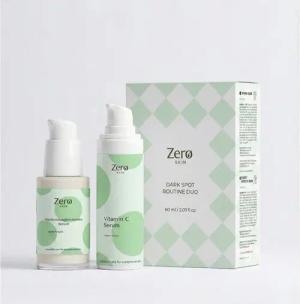 Zero Skin Dark Spot Routine Duo Box, Strahlkraft & Hautton-Ausgleich für einen ebenmäßigen Teint- 60 ml