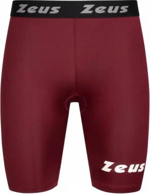 Zeus Bermuda Elastic Pro Herren Tights dunkelrot