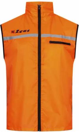 Zeus Herren reflektierende Laufweste orange