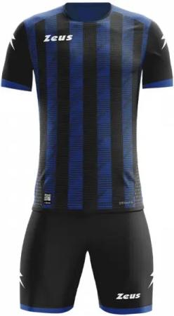 Zeus Icon Teamwear Set Trikot mit Shorts schwarz royal