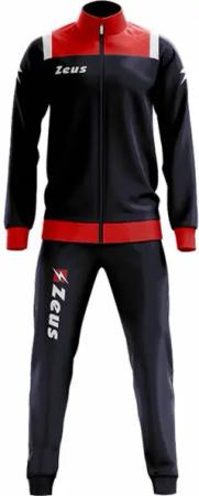 Zeus Tuta Relax Vesuvio Herren Trainingsanzug Navy Rot