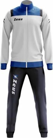 Zeus Tuta Relax Vesuvio Herren Trainingsanzug Weiß Blau