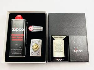 Zippo Feuerzeug Celtic Knot Nordischer Keltenknoten Geschenkset Sturmfeuerzeug