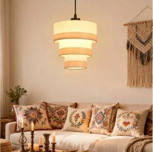ZMH Pendelleuchte Esstisch Hängeleuchte 1/3/4 flammig E27 Retro Esszimmerlampe, ohne Leuchtmittel