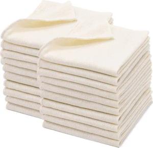 ZOLLNER Reinigungstücher (80% Baumwolle, 20% Polyester, 40x40 cm, 20-tlg., 40 x 40 cm, 80% Baumwolle, 20% Polyester)