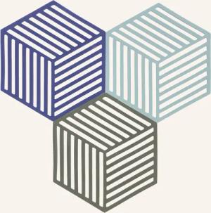 ZONE DENMARK 3er-Set Untersetzer HEXAGON